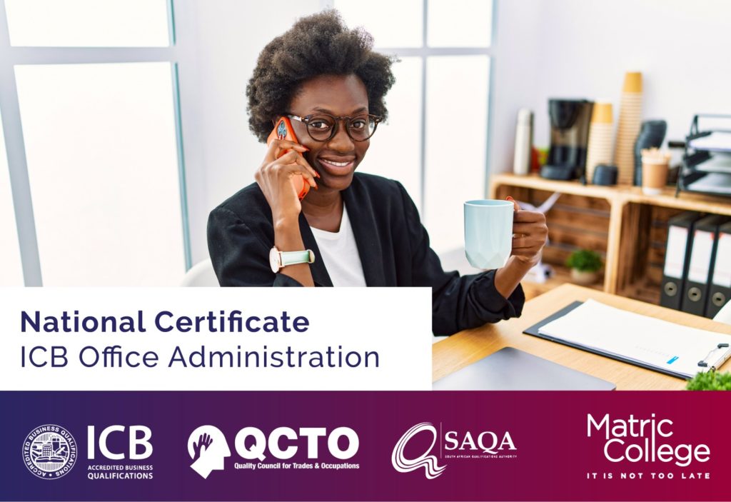 ICB Office Admin National certificate